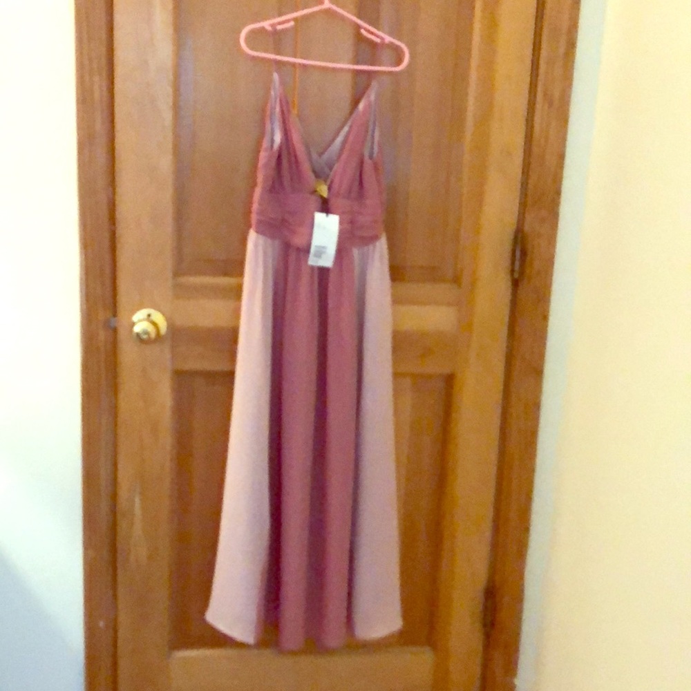 H&M blush dress